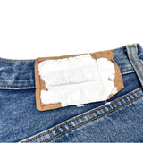 (DESIGNERS) MADE IN JAPAN OLD PARK Levi's 501 FRONT SLIT REMAKE DENIM PANTS
