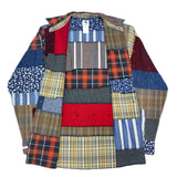 (DESIGNERS) NEPENTHES ORIGINAL 8 KINDS FABRIC PATCHWORK SHIRT