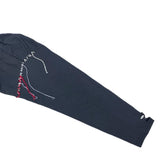 (DESIGNERS) MADE IN JAPAN DISCOVERED DISTRESSED & STITCHED LONG SLEEVE T-SHIRT