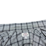 (designers) 1990'S～ MADE IN ITALY ARMANI JEANS LATTICE PATTERN BOX SHIRT