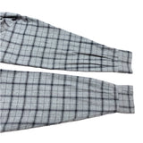 (designers) 1990'S～ MADE IN ITALY ARMANI JEANS LATTICE PATTERN BOX SHIRT