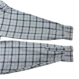 (designers) 1990'S～ MADE IN ITALY ARMANI JEANS LATTICE PATTERN BOX SHIRT