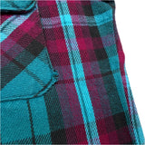 (vintage) 1980'S～ MADE IN USA FIVE BROTHER PLAID PATTERN HEAVY FLANNEL SHIRT