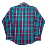 (vintage) 1980'S～ MADE IN USA FIVE BROTHER PLAID PATTERN HEAVY FLANNEL SHIRT