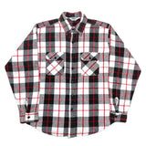 (VINTAGE) 1980'S～ MADE IN USA FIVE BROTHER PLAID PATTERN HEAVY FLANNEL SHIRT
