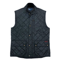 (VINTAGE) 2000'S～ POLO RALPH LAUREN STAND UP COLLAR QUILTING VEST