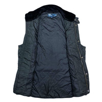 (VINTAGE) 2000'S～ POLO RALPH LAUREN STAND UP COLLAR QUILTING VEST