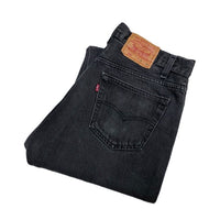 (VINTAGE) 1992 MADE IN USA Levi's 501 OVER DYED BLACK DENIM PANTS
