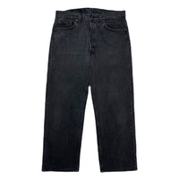 (VINTAGE) 1992 MADE IN USA Levi's 501 OVER DYED BLACK DENIM PANTS