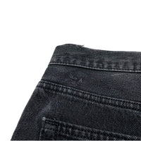 (VINTAGE) 1992 MADE IN USA Levi's 501 OVER DYED BLACK DENIM PANTS