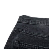 (VINTAGE) 1992 MADE IN USA Levi's 501 OVER DYED BLACK DENIM PANTS