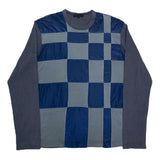 (DESIGNERS) AD2009 COMME des GARCONS HOMME FRONT PATCHWORK PANELED SHIRT