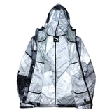 (DESIGNERS) 2000'S～ PUMA by hussein charayan TOTAL PATTERN PRINT ZIP UP NYLON HOODIE