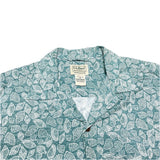 (vintage) 2000'S～ L.L.BEAN SHELL PATTERN TOTAL PATTERN PRINT LOOP COLLAR SHORT SLEEVE BOX SHIRT