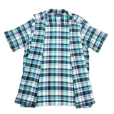 (vintage) 2013 PATAGONIA PLAID PATTERN SHORT SLEEVE BOX SHIRT SP12