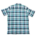 (vintage) 2013 PATAGONIA PLAID PATTERN SHORT SLEEVE BOX SHIRT SP12