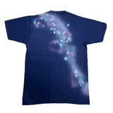 (t-shirt) DEAD STOCK NEW 1990'S～ MADE IN USA SPACE PATTERN DOUBLE SIDED PRINT LUMINOUS T-SHIRT