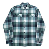 (vintage) 2023 PATAGONIA BLOCK CHECKERED FLANNEL SHIRT FA23