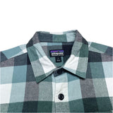 (vintage) 2023 PATAGONIA BLOCK CHECKERED FLANNEL SHIRT FA23