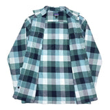(vintage) 2023 PATAGONIA BLOCK CHECKERED FLANNEL SHIRT FA23