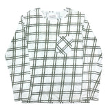 (DESIGNERS) 2000'S～ MADE IN ITALY MAISON MARGIELA 10 LATTICE PATTERN PRINT SHIRT WITH POCKET