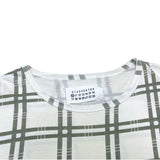 (DESIGNERS) 2000'S～ MADE IN ITALY MAISON MARGIELA 10 LATTICE PATTERN PRINT SHIRT WITH POCKET