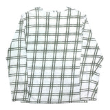 (DESIGNERS) 2000'S～ MADE IN ITALY MAISON MARGIELA 10 LATTICE PATTERN PRINT SHIRT WITH POCKET