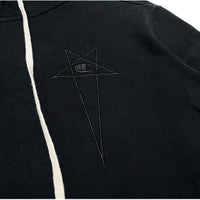 (DESIGNERS) MADE IN ITALY RICK OWENS X CHAMPION LEOTARD STYLE PULLOVER HOODIE SWEAT SHIRT