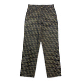 (designers) 1980'S～ MADE IN ITALY FENDI ZUCCA PATTERN 5 POCKET PANTS