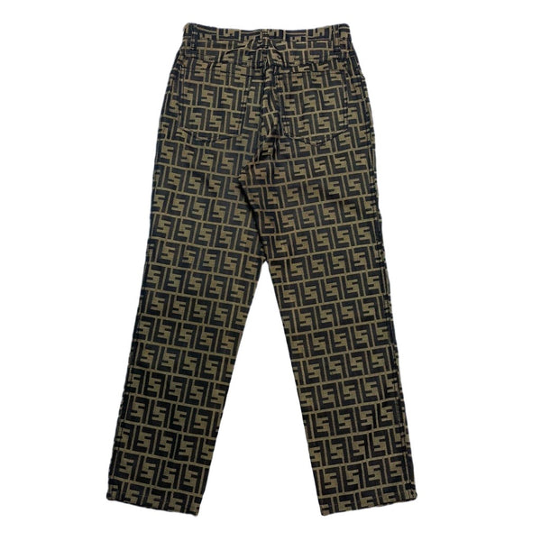 designers) 1980'S～ MADE IN ITALY FENDI ZUCCA PATTERN 5 POCKET