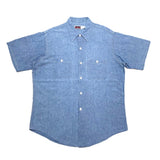 (vintage) 1980'S～ BIG MAC SHORT SLEEVE CHAMBRAY SHIRT