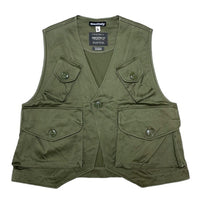 (DESIGNERS) MADE IN USA monitary 3D POCKET MILITARY VEST
