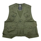 (DESIGNERS) MADE IN USA monitary 3D POCKET MILITARY VEST