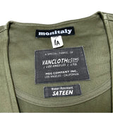 (DESIGNERS) MADE IN USA monitary 3D POCKET MILITARY VEST