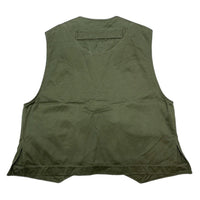 (DESIGNERS) MADE IN USA monitary 3D POCKET MILITARY VEST