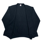 (vintage) 1990'S～ MADE IN USA JERZEES SWEAT CARDIGAN WITH PATCH POCKET
