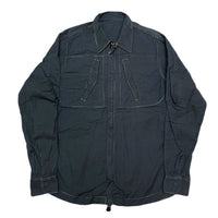(DESIGNERS) 2002 maharishi RIPSTOP ZIP UP SHIRT JACKET