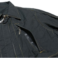 (DESIGNERS) 2002 maharishi RIPSTOP ZIP UP SHIRT JACKET