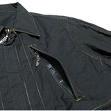 (DESIGNERS) 2002 maharishi RIPSTOP ZIP UP SHIRT JACKET
