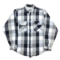 (VINTAGE) 1980'S～ MADE IN USA FIVE BROTHER BLOCK CHECKERED HEAVY FLANNEL SHIRT