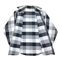 (VINTAGE) 1980'S～ MADE IN USA FIVE BROTHER BLOCK CHECKERED HEAVY FLANNEL SHIRT