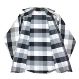 (VINTAGE) 1980'S～ MADE IN USA FIVE BROTHER BLOCK CHECKERED HEAVY FLANNEL SHIRT