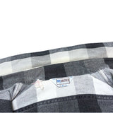 (VINTAGE) 1980'S～ MADE IN USA FIVE BROTHER BLOCK CHECKERED HEAVY FLANNEL SHIRT