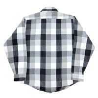(VINTAGE) 1980'S～ MADE IN USA FIVE BROTHER BLOCK CHECKERED HEAVY FLANNEL SHIRT