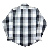(VINTAGE) 1980'S～ MADE IN USA FIVE BROTHER BLOCK CHECKERED HEAVY FLANNEL SHIRT