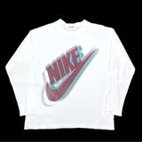 (VINTAGE) 1990'S～ NIKE BIG LOGO PRINTED LONG SLEEVE T-SHIRT
