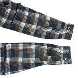 (DESIGNERS) NEW Rebuild by Needles REMAKE 7 CUT ZIP UP LIGHT FLANNEL SHIRT