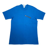 (designers) 2000'S～ MADE IN TURKEY COMME des GARCONS SHIRT DIAGONAL ZIP POCKET T-SHIRT