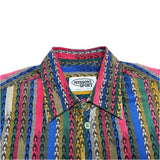 (designers) 1990'S～ MADE IN ITALY MISSONI SPORT PATTERNED STRIPE SHIRT