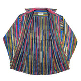 (designers) 1990'S～ MADE IN ITALY MISSONI SPORT PATTERNED STRIPE SHIRT